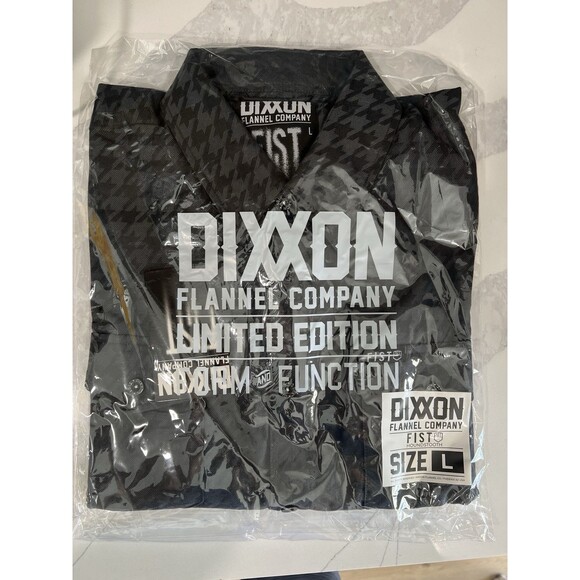 DIXXON Flannel Sz L Fist Handwear 3.0 Houndstooth Brand New In Hand Ships FAST! - Picture 3 of 3